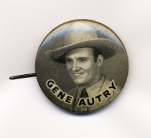 Gene Autry Pin, 1940