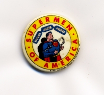 Superman Pin, 1940